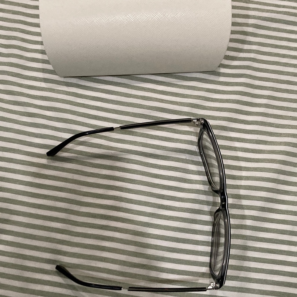 Michael Kors Black Square Optical Glasses with White Hard Case - Picture 16 of 16